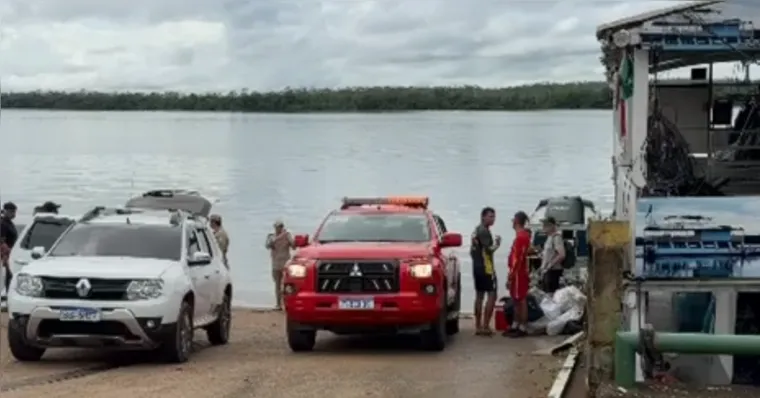 Equipes do Corpo de Bombeiros de Altamira seguem mobilizadas no Rio Xingu em busca da última vítima desaparecida