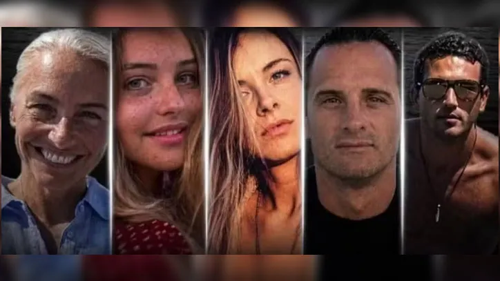 Os corpos foram encontrados em uma caversa submarina a 60 metros de profundidade.