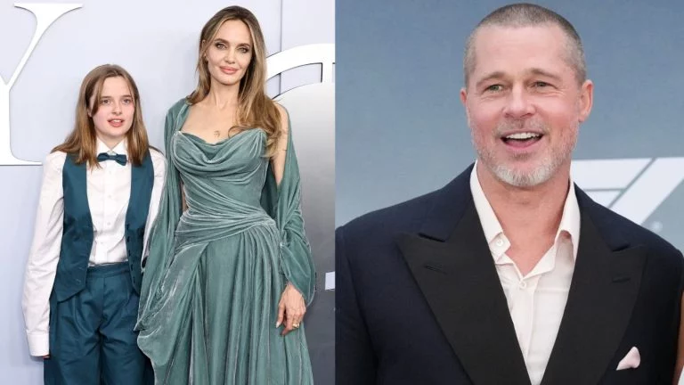 Vivienne é filha mais nova do ex-casal Brad Pitt e Angelina Jolie.