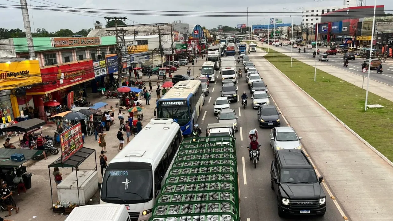 Acompanhe o fluxo de veículos nas rodovias de Belém e as operações do transporte coletivo neste sábado (18/07).