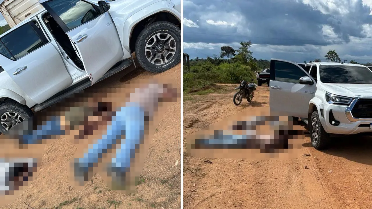 As vítimas foram encontrados por pessoas que passavam pelo local