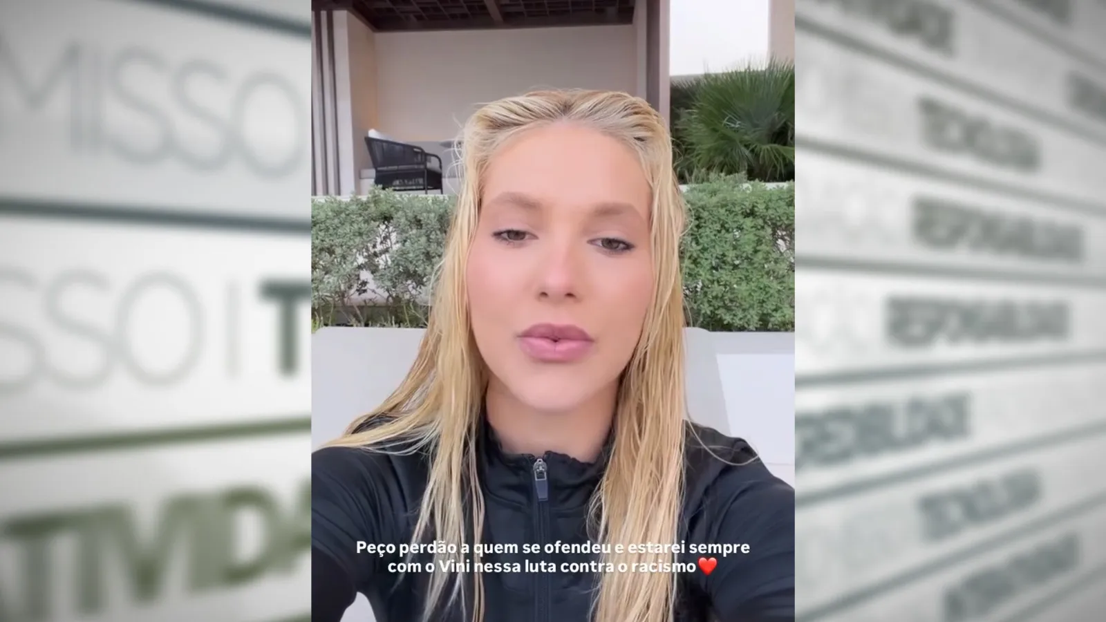 Na manhã desta quarta-feira (20), Virginia publicou vídeos nas redes sociais afirmando que jamais faria qualquer atitude para ofender ou humilhar o jogador.