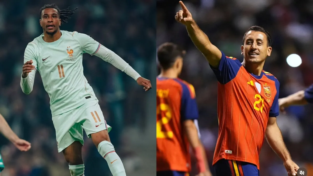 Michael Olise, da França; e Mikel Oyarzabal, da Espanha; foram os destaques nas vitórias de suas seleções.