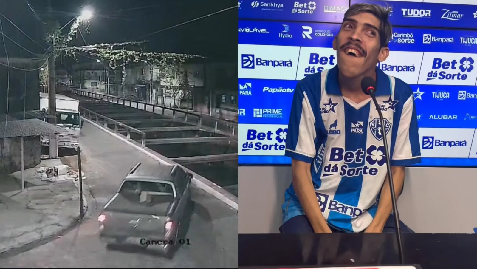 Motorista invade rua e atropela Pampam e outras vítimas em rua da Sacramenta, em Belém.