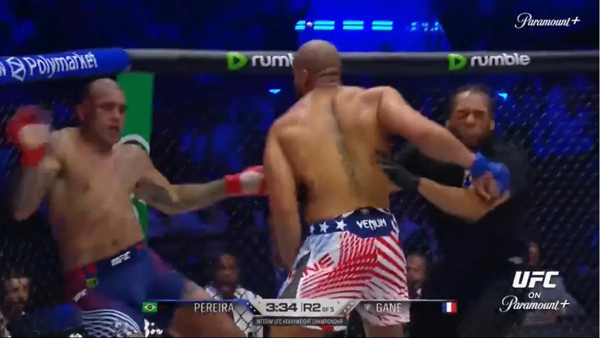 Ciryl Gane vence Alex Pereira por nocaute técnico no UFC Casa Branca. Análise da luta e implicações para a carreira de Poatan.