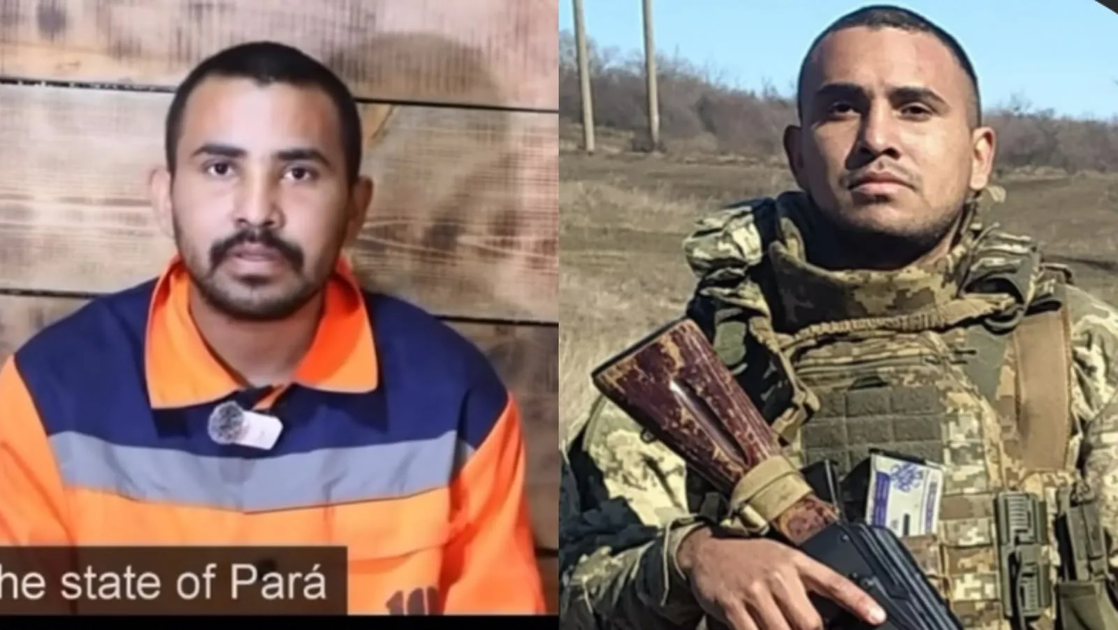 Herik Ferreira Soares, de 23 anos, de Castanhal, no Pará, aparece em vídeo divulgado em canais ligados às forças russas e afirma ter sido feito prisioneiro.