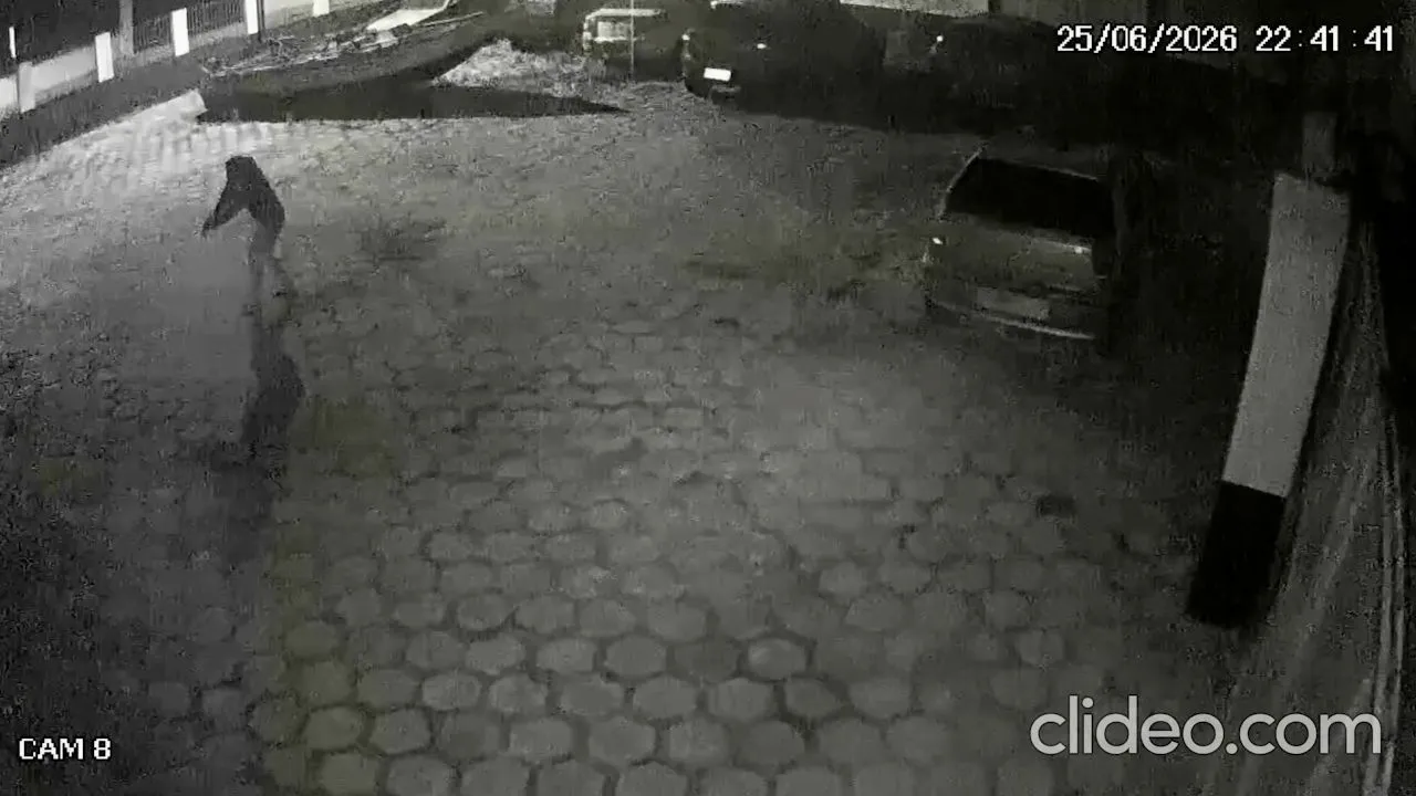 O homem foi agressivo, mas acabou rendido pelo delegado da unidade policial