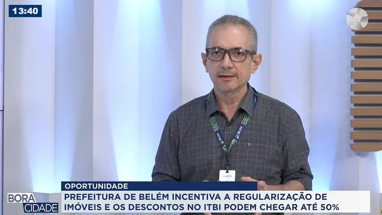 O secretário municipal de finanças, Marcos Matos, contou mais detalhes sobre os descontos no ITBI promovidos pela prefeitura de Belém