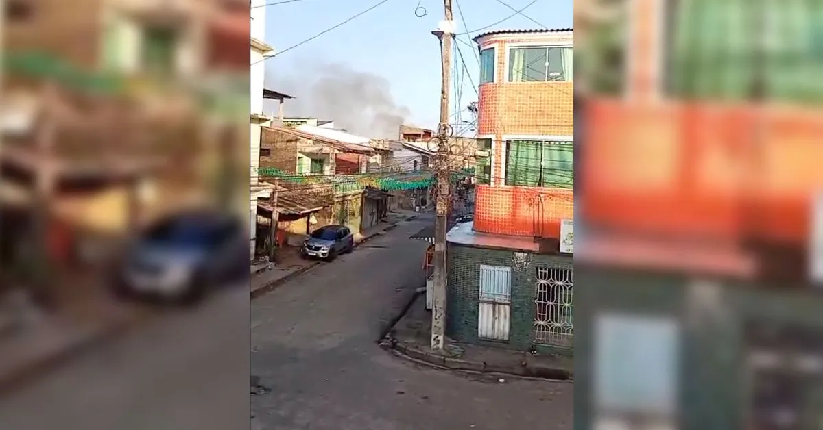 O incidente teria causado apenas danos materiais ao restaurante.