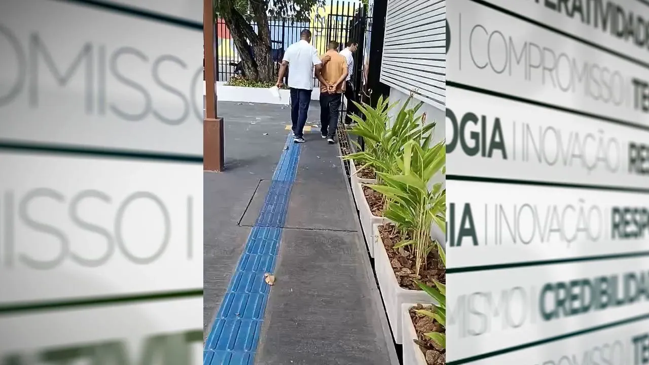 O suspeito também respondia por falta de pagamento de pensão alimentícia