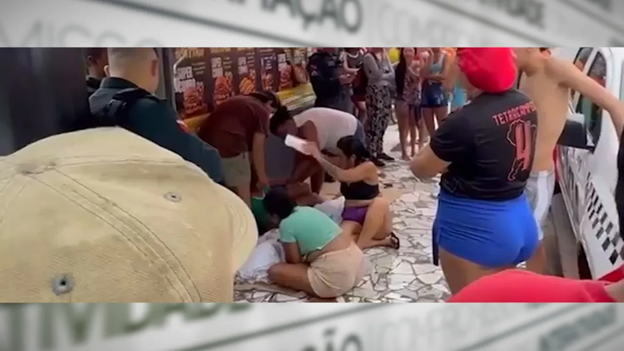 O adolescente mais novo se armou com uma faca e golpeou o irmão