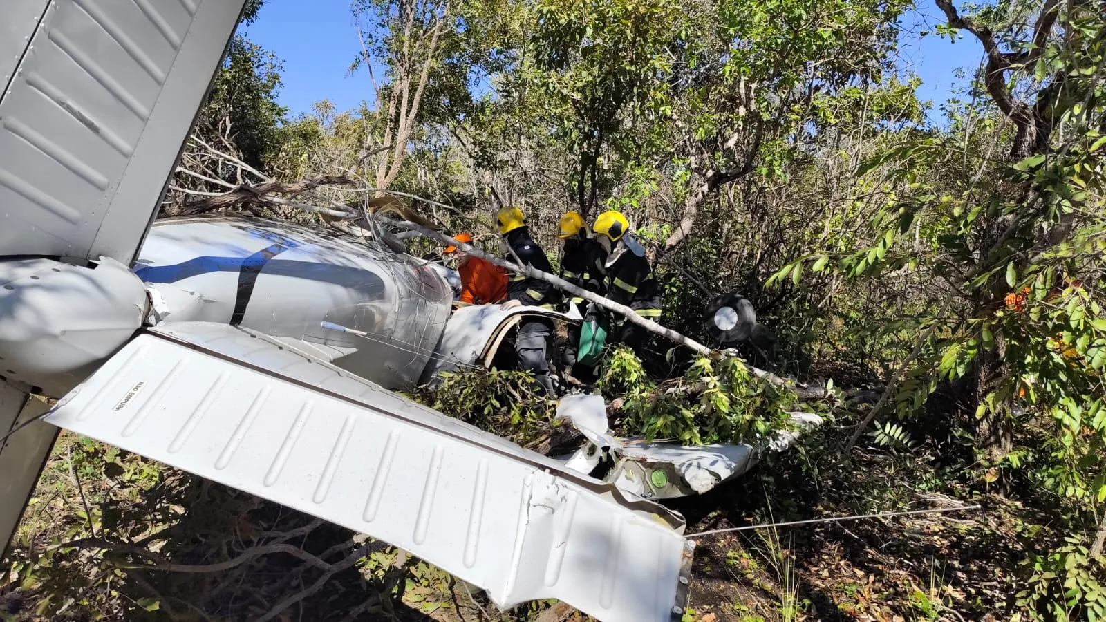 Imagem ilustrativa da notícia: Casal que morava no Pará morre em queda de avião no Tocantins