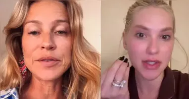 Luana Piovani compartilha publicações de apoio em meio à polêmica com Virginia Fonseca nas redes sociais.