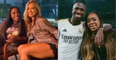 Fernanda Cristina, mãe de Vini Jr., removeu curtida em comentário que criticava Virginia Fonseca após repercussão nas redes sociais.