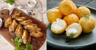 Tulipa de frango, bolinha de queijo e croquete de carne são opções práticas e saborosas para os dias de jogo na Copa do Mundo.