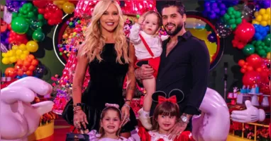 Virginia Fonseca e Zé Felipe apareceram juntos na festa de aniversário da filha Maria Alice e reacenderam rumores de reconciliação entre fãs e famosos.