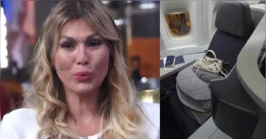 Lívia Andrade viveu momentos de tensão durante voo entre Miami e Brasil e precisou retornar aos Estados Unidos após alerta na aeronave.