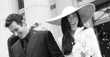 Dua Lipa e Callum Turner celebram segunda cerimônia de casamento na Sicília com festa luxuosa, convidados famosos e show de Elton John.
