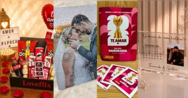 Quadros personalizados, cestas gourmet e kits românticos estão entre as opções mais procuradas para o Dia dos Namorados.