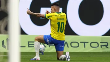 Paulinho garantiu mais três pontos ao Verdão