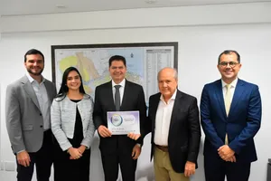 Controladoria-Geral do Estado recebe o Selo da Qualidade em Transparência Pública pelo Programa Nacional de Transparência.