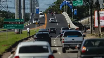 Viaduto da BR-316: veja como está o trânsito na saída de Belém.