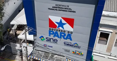 Nova sede do Sine em Belém, localizada na avenida Padre Eutíquio, modernizar o atendimento ao trabalhador