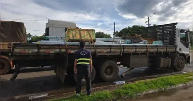 Sefa flagrou carga, com irregularidade fiscal, vinda da cidade paranaense de Pinhais com destino a municípios do Pará