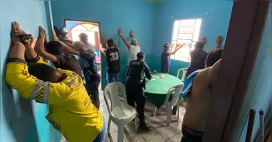Polícia Militar desmantela casa de apostas ilegais em Castanhal durante operação.
