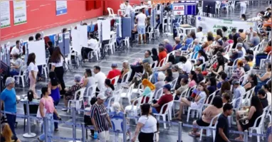 Filas intensas marcam o último dia para regularização do título de eleitor em Belém, com grande movimento no Mangueirinho e em postos da Justiça Eleitoral.