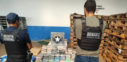 O material estava armazenado no terminal de uma transportadora da capital paraense.