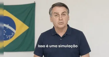 Advogados de Jair Bolsonaro dizem que ex-presidente não autorizou vídeo com IA exibido em convenção do PL.