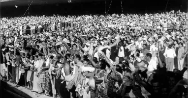 Naquele dia, 170 mil pessoas estiveram no Maracanã