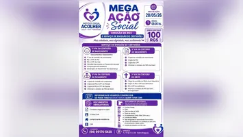 Iniciativa acontece nesta quinta-feira (28), a partir das 08h, no Bairro Araguaia, oferecendo serviços essenciais de documentação básica à comunidade.