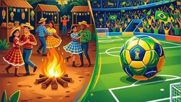 O mês é marcado por pontos facultativos, forte apelo cultural com festas juninas e a abertura do maior torneio de futebol do mundo.