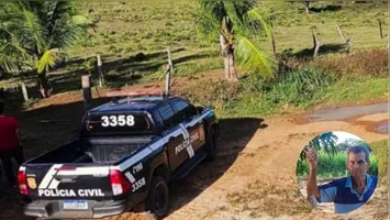 Calça encontrada com restos mortais é similar à de agricultor sumido há 23 dias; IML fará perícia.