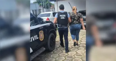 Mulher suspeita de aplicar golpes imobiliários em Castanhal foi presa pela Polícia Civil na última terça-feira (2).