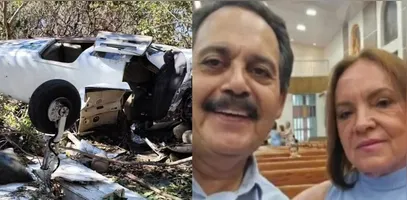 Casal que morava no Pará morre em queda de avião no Tocantins.