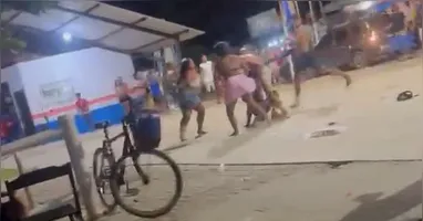A praça da cidade de Soure, no Marajó, foi palco de muita pancadaria