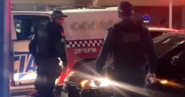 Após a apreensão, o suspeito foi conduzido para a Seccional de São Brás.