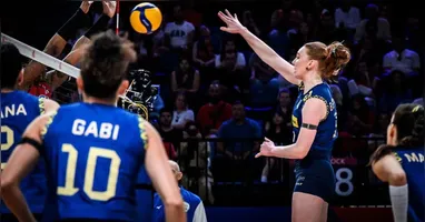 O Brasil venceu cinco dos seis duelos contra a República Dominicana na história da VNL.