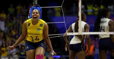 A maior pontuadora da partida foi Ana Cristina, com 22 bolas na quadra italiana ao longo dos cinco sets