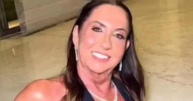 Escolha do look chamou mais atenção que a mensagem deixada por ela na legenda da publicação.
