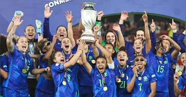 A seleção brasileira é atual campeã da Copa América feminina, disputada em 2025.