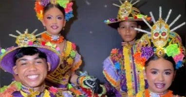 Quadrilha Roceirinhos de São João apresenta traje 2026 inspirado no tema “Viva a Vida é uma Festa”, marcando nova fase de expansão cultural.