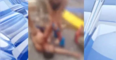 Polícia Militar foi acionada pelo Ciop após a briga familiar que deixou três pessoas esfaqueadas no bairro 40 Horas, em Ananindeua.