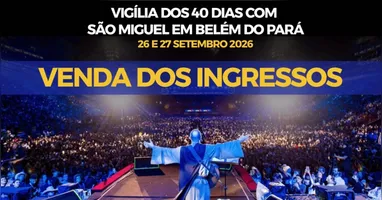Frei Gilson será o principal pregador da Vigília dos 40 dias com São Miguel, que reunirá fiéis no Mangueirão, em Belém