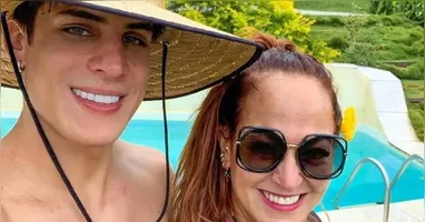 Tiago Ramos compartilhou uma foto de Nadine Gonçalves e declarou que ainda deseja reatar o relacionamento.