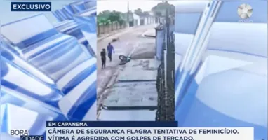 Suspeito foi preso logo após atacar a ex-companheira com golpes de terçado em Capanema.