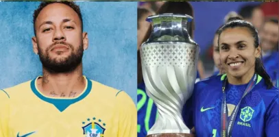 A disputa entre Marta e Neymar agita as redes